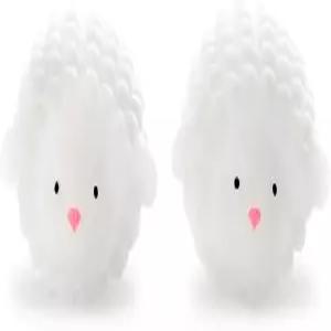킥커랜드 세탁용 재사용 가능한 건조기 버디 2종 세트 ？ 섬유 유연제 볼 정전기 제어 주름 제거 옷 더 빨리