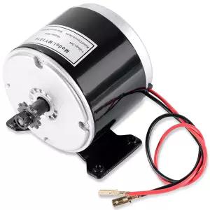 FLKQC 24V 350W 브러시드 영구 자석 DC 모터 및 PMA 발전기 전기 스쿠터 구동 속도 제어 자전거 풍력 터빈