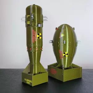 뚱보 핵폭탄 원자폭탄 고난이도 diy 합금 모형 풀메탈 핵 버섯구름 키트
