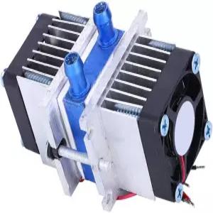 POCREATION 펠티어 워터 칠러 DC12V 열전 냉각기 수족관 PC CPU 액체 냉각을 위한 듀얼 TEC1-12706 반도체