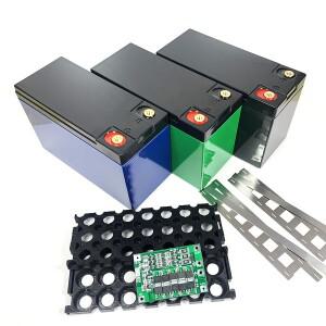 12V DIY 리튬 배터리 보관함 3x7 브래킷 고정 장치 홀더 3S40A BMS 니켈 상자 플라스틱 케이스 납산 교체