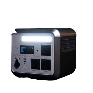 1000W 휴대용 전원 공급 장치 야외 110/220V AC 콘센트 충전식 배터리 캠핑 태양열 발전기