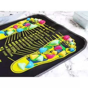 1PC 가을 겨울 지압 플레이트 발 마사지 기계 모조 조약돌 패드 원더