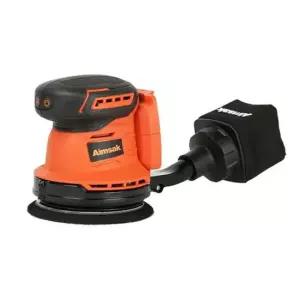 아임삭 BL22O80 125mm 충전원형샌더 21.6V 베어툴 BL모터 더스트백