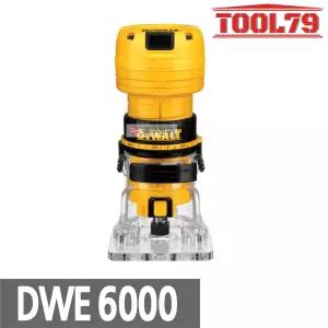 디월트 DWE6000 트리머 390W 콜릿 6mm 목공작업