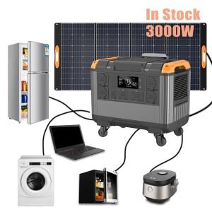 프리미엄 리튬 배터리 300w 발전기 태양열 대용량 AC 비상