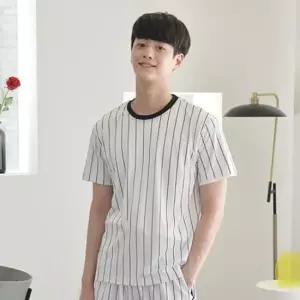 야구티셔츠 단체복 라운드넥 (10컬러) 교복몰 맨투맨 스트라이프