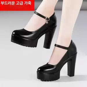 합창단 공연 구두 무대 킬힐 웨딩슈즈 화이트슈즈 통굽