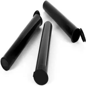 116mm 용 팝 탑 튜브 ？ 힌지 스퀴즈 뚜껑이 있는 밀폐 불투명 검은색 플라스틱 저장 용기 자외선 차단 소매