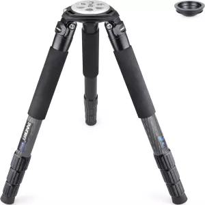 카본 파이버 삼각대 이노렐 RT90C 볼 DSLR 카메라용 전문가용 헤비 듀티 스탠드 헤드 및 유체 63인치 40mm