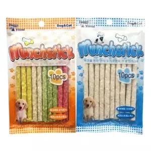 도기프랜드 우유 칼라 먼치껌 100p