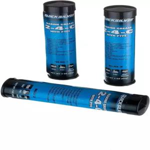퀵실버 802861Q1 2-4-C 마린 그리스/윤활제 PTFE 포함 - 3온스 카트리지