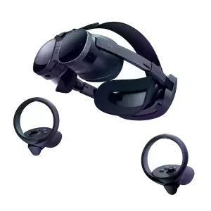 디럭스 팩이 장착된 HTC 바이브 XR 혼합 현실 및 PC VR 셋 + 컨트롤러