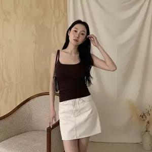[옷자락]여성 기본 심플 브라캡 나시 모자 무지 미니멀 베이직