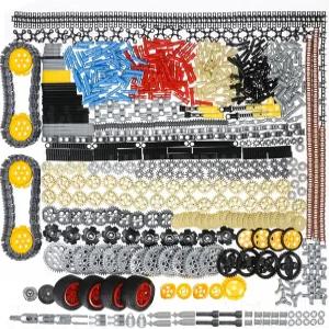 AIMATRIX 899Pcs 테크니컬 기어 및 액슬 기어-핀-충격 흡수기가 장착된 자동차 트랙-타이어 - 차동 장치