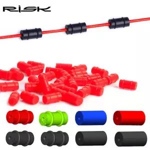 10pcs 실리카 자전거 케이블 커버 케이블 보호기 하우징 플러그 MTB 도로 자전거 브레이크 시프터 야간 조