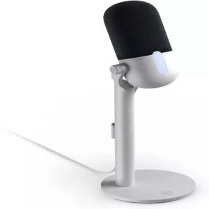 엘가토 웨이브 네오 - USB 콘덴서 마이크 탭 투 음소거 게임 스트리밍 회의 팀/줌/OBS/트위치/유튜브 음성