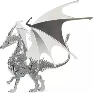 콜로세임 신화 파이어 드래곤 3D 메탈 퍼즐 모델 DIY 빌딩 키트 게이머용 판타지 와이번 크리처 피규어