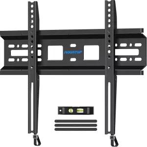 대부분의 26-55인치 LED LCD 및 플라즈마 TV용 고정 벽걸이 1인치 로우 프로파일 공간 절약형 평면 브래킷