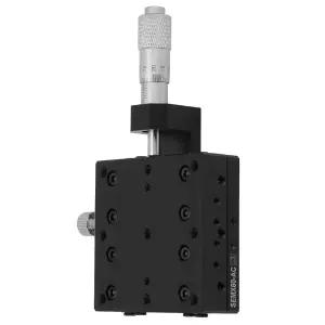 선형 스테이지 SEMX60-AC X 마이크로미터 수동 번역 60x60mm 변위 슬라이딩 테이블 정밀 엔지니어링 및