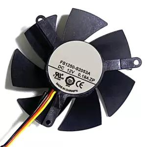 기가바이트 GT 030 GTX 050 050Ti 로우 프로파일 GV N70 70 시리즈 데스크톱 FS250S2053A 47mm 2V 09A 3핀