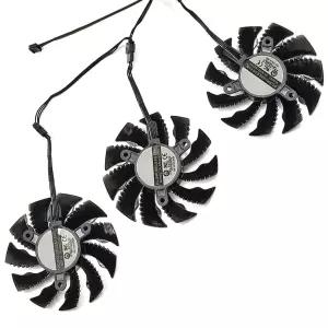 기가바이트 RTX 3070 3070Ti 이글 3060 게이밍 라데온 RX 6500XT 시리즈 데스크탑 75mm PLD0800S2H 2V 035A