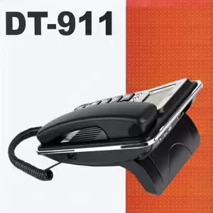 코러스 911 큰버튼 발신자 번호 표시 유선 전화기