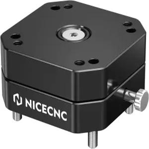 NINC 모터사이클 범용 회전식 GPS 마운트 AMPS 브래킷 할리 호환 혼다 허스크바르나 블랙