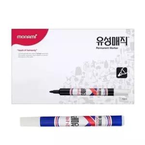 [문구/오피스] 모나미 청색 유성매직 12EA 2.0mm