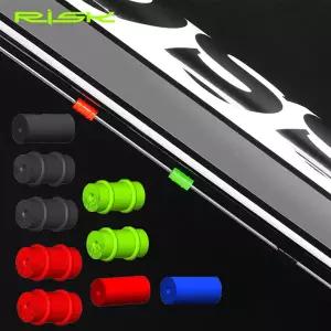10pcs 실리카 자전거 케이블 커버 케이블 보호기 하우징 플러그 MTB 도로 자전거 브레이크 시프터 야간 조