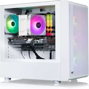 써멀테이크 LCGS Quartz i1460 게이밍 데스크톱(인텔 코어TM i5-14400F 터프램 DDR4 3600Mhz 16GB RGB
