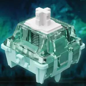 GATERON 마그네틱 제이드 프로 팩토리 프리 윤활 여행 전 설정 20mm 더 긴 스프링 선형 스위치 70개