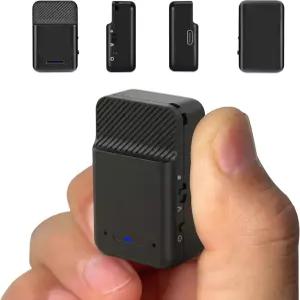 64GB 엄지손가락 크기의 음성 녹음기 - 미니 및 숨겨진 녹음 장치 600mAh 배터리 30일 대기 회의 강연