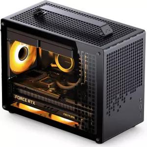 JONSBO/JONSPLUS Z20 블랙 마이크로 ATX 미니 타워 PC 케이스 탈착식 휴대용 손잡이 사이즈 고성능