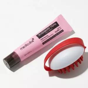 메디큐브 로즈마리 pdrn 두피 탈모 앰플 20ml + 딥 두피 괄사 샴푸 브러쉬