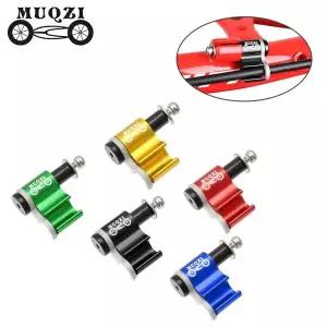 MUQZI 5PCS 자전거 케이블 하우징 가이드 브레이크 시프터 라인 어댑터 유압 브레이크 호스 버클 MTB 프레