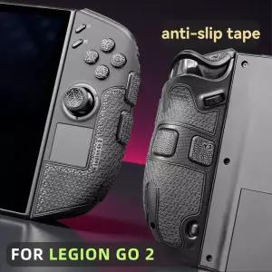 Legion Go 2 트랙패드용 전문가용 텍스처드 소프트 고무 패드 핸들 그립 스킨 강화 백 버튼 스티커 세트