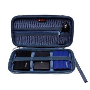 삼성호환 T9 / T7 쉴드 터치용 XANAD 3in1 하드 케이스 250GB 500GB 1TB 2TB 4TB 휴대용 SSD - 파란색
