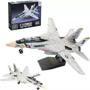 Lwjhzywl 1/72 스케일 F-14 톰캣 모델 전투기 - 항공 애호가와 역사 팬을 위한 고도로 정밀한 군용 항공기