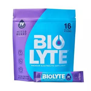 바이오라이트 IV 전해질 분말 패킷 물용 액체 음료 믹스 의사 개발 수분 공급 HSA 승인 탈수 화학 요법은