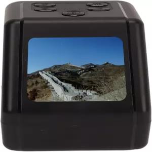 2인치 LCD 화면과 64GB 메모리 카드를 갖춘 컴팩트 필름 스캐너 - 디지털화 및 화이트 네거티브 슬라이드