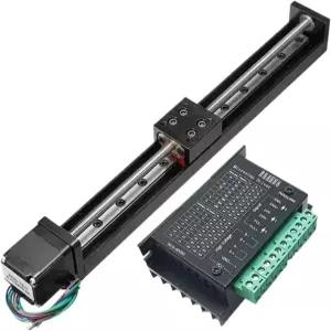 S25HH0 T형 전동 선형 레일 스테이지 미니 CNC 슬라이딩 테이블 X Y Z 축 모터 가이드 슬라이드 50-300mm