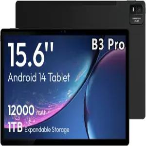 MESWAO 15.6인치 대형 화면 안드로이드 태블릿 헬리오 G99 옥타코어 12000mAh 배터리 30W 고속 충전 8GB