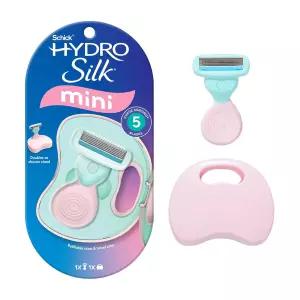 여성용 칙 하이 실크 미니 면도기 핸들 개 리필 케이스