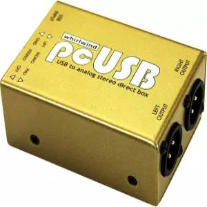 Whirlwind PcUSB 2채널 액티브 USB 다이렉트 박스