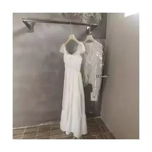 마킷3 이성 쉬폰치마 롱스커트 부드러운 레이스 봄 여름 바캉스 스커트 JEN2