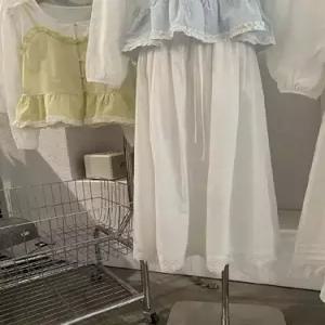 마킷3 스커트 롱 봄 이성 쉬폰치마 레이스 허리밴딩 JEN1