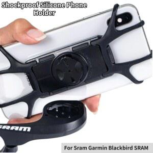 차량용자전거거치대 캐리어 자전거 전화 홀더 SRAM BLACKBIRD 실리콘 GARMIN 거치대 충격 걸게 방지 모바일 걸이 오토바이