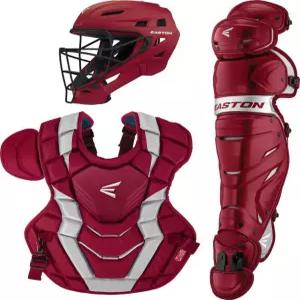 Easton 엘리트 X 2.0 야구 포수 장비 박스 세트 NOCSAE 승인 청소년/중급/성인 다양한 색상