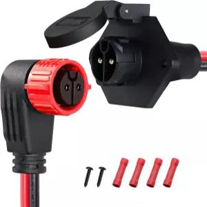 트 모터 플러그 2V /24V /26V /48V 및 미니 코타 마린 보트용 리셉터클 8 게 2와이어 퀵 커넥트 남성